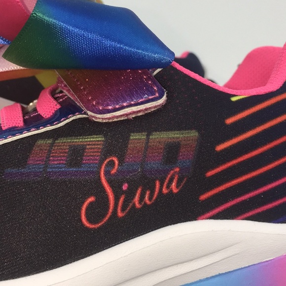 Nickelodeon JoJo Siwa Girls Athletic Sneakers Running Shoes Size 11 - Picture 6 of 15